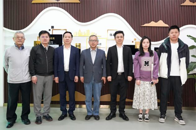 市綠化市容局、食安聯一行領導蒞臨中器集團調研指導工作